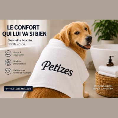 Serviette personnalisée Petizes