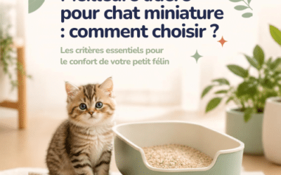 Meilleure litière pour chat miniature : comment choisir ?